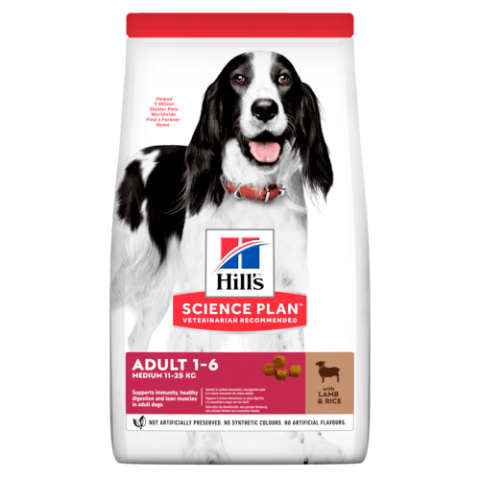 Hill's Science Plan Dog Adult 1-6 Advance Fitness Lamb 14 Kg