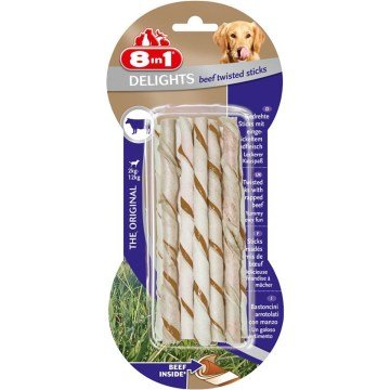 8 IN 1 DELIGHT BEEF TWISTED STICKS 660963 **2500**