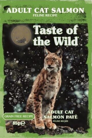 Taste Of The Wild Adult Cat Salmon Pouch Somonlu Yaş Mama Pate 85 Gr