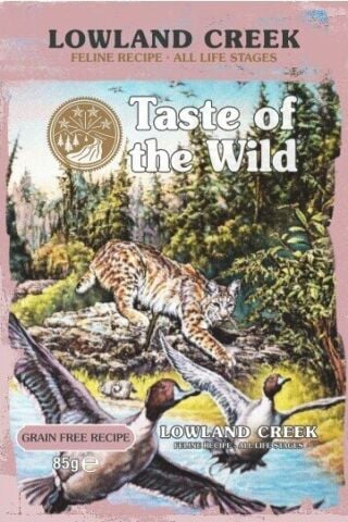 Taste Of The Wild Lowland Creek Pouch Hindili Yaş Mama Soslu 85 Gr