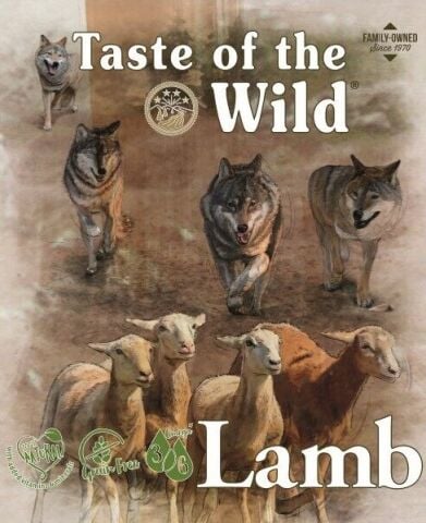 Taste Of The Wild Lamb&Chicken Kuzu&Tavuk Köpek Yaş Mama Tepsi 390 Gr