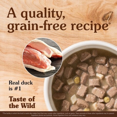 Taste Of The Wild Wetlands Ördekli Soslu Köpek Yaş Mama 390 Gr