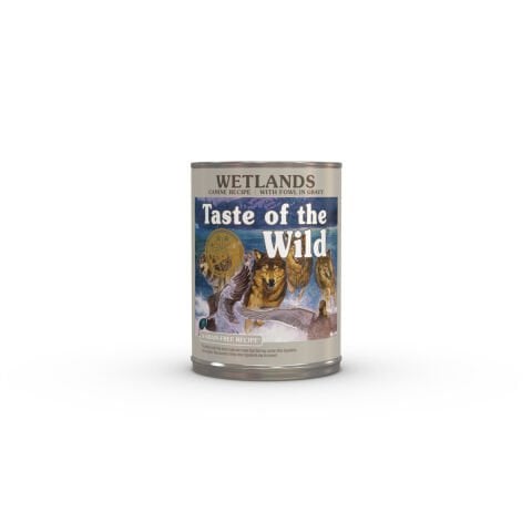 Taste Of The Wild Wetlands Ördekli Soslu Köpek Yaş Mama 390 Gr