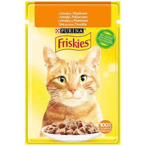 Friskies Tavuklu Pouch Kedi Maması 85 Gr