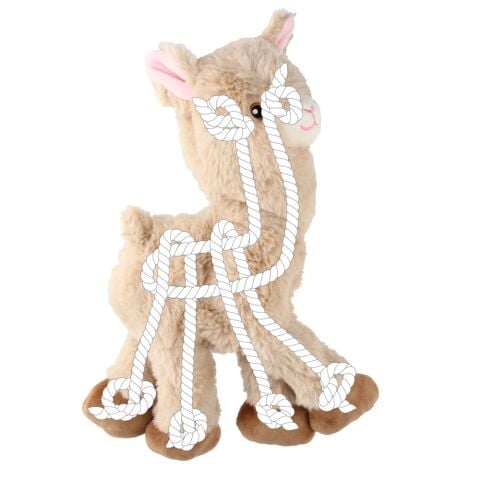 Peluş Alpaka İçi İpli Oyuncak 30 Cm