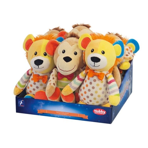 Peluş Aslan Veya Maymun Tekli 30 Cm