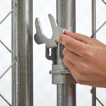 METAL BAHÇE ÇİTİ 3 mX3 mXYükseklik1.83 m METAL BAHÇE ÇİTİ TEŞHİR ÜRÜNÜ ANKARA TESLİM