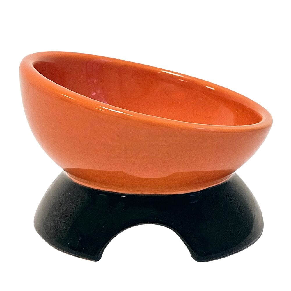 Seramik Kedi Mama Kabı ''WILSON'' 250 Ml 13,5 Çapx 9 Cm