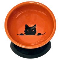 Seramik Kedi Mama Kabı ''WILSON'' 250 Ml 13,5 Çapx 9 Cm