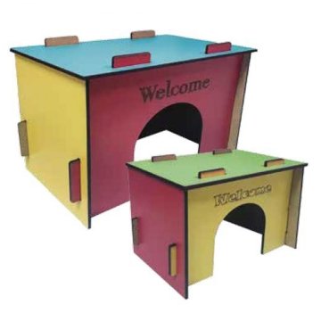 Tİ SERT KEMİRGEN EVİ DEMONTE KÜÇÜK 8807