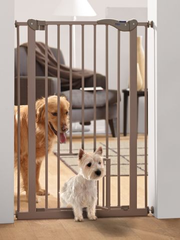 Köpek Bariyer Kapısı Ek Kedi Kapılı 107 Cm Yükseklik 75-84 Cm Kapı Ayarlanabilir