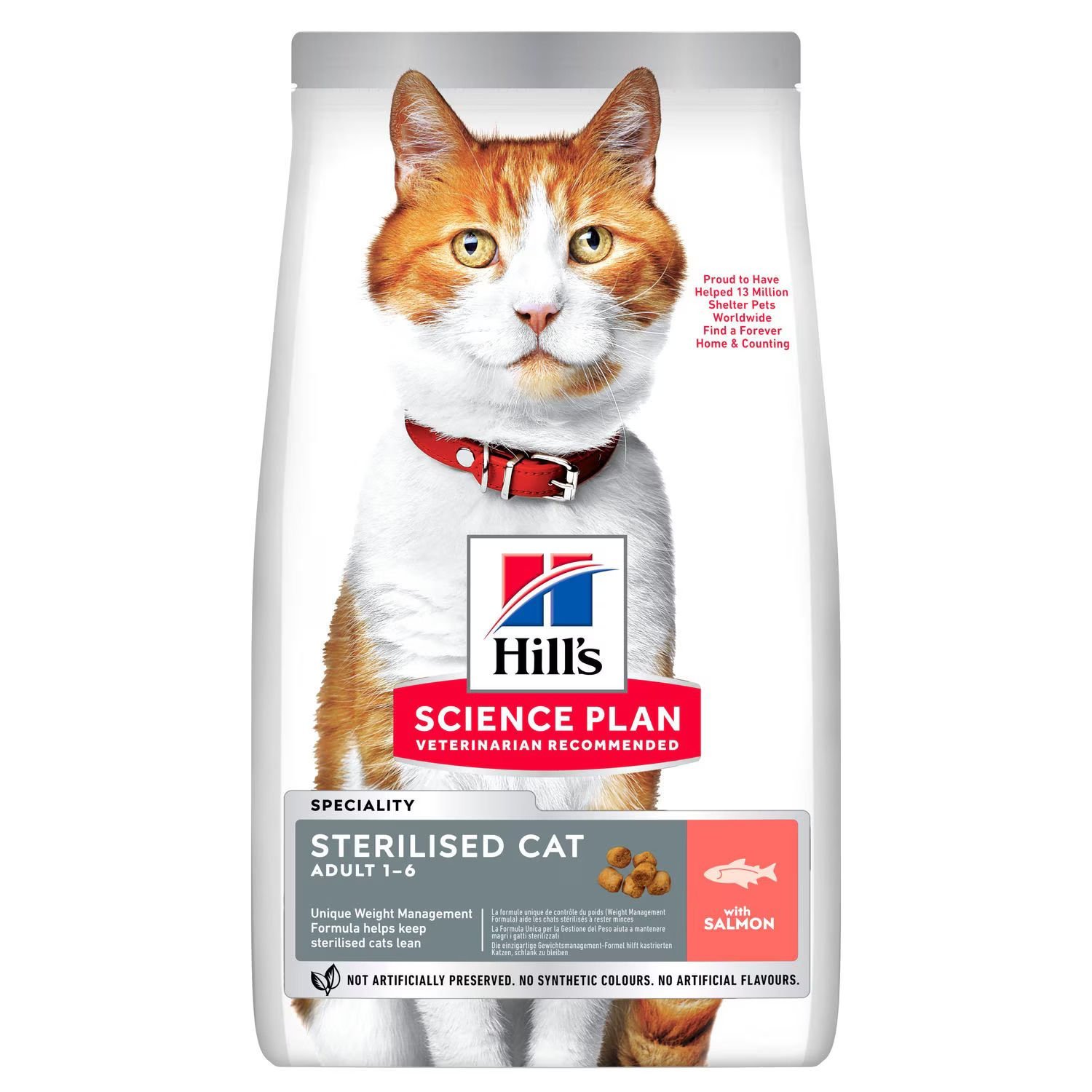 Hill's Science Plan Sterilised Cat Young Adult Somon 1.5 Kg