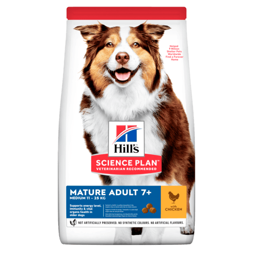 Hill's Science Plan Dog Mature +7 Active Longevity Medium Breed Chicken 2.5 Kg