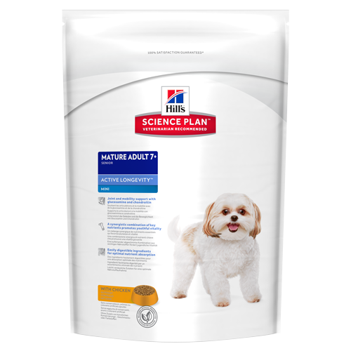 Hill's Science Plan Dog Mature +7 Mini Chicken&Turkey 1.5 Kg