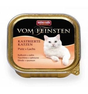 Animonda Hindi ve Somonlu Kısırlaştırılmış Kedi Maması 100 Gr