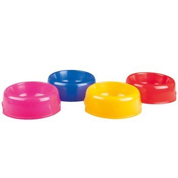 BOBO PLASTİK MAMA KABI DÜZ RENKLİ 17 Cm