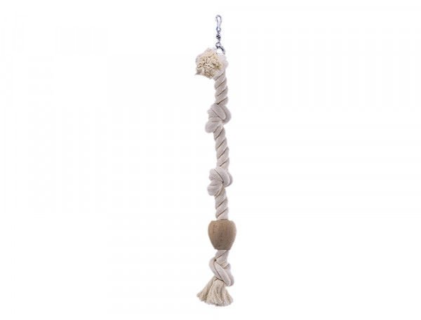 Papağan Oyuncağı Düğümlü İp 67 Cm