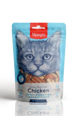 WANPY TAVUK SANDWICH KEDİ ÖDÜL 80 Gr CC-04S