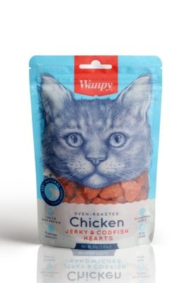 WANPY TAVUKLU&BALIKLI KALPLİ KEDİ ÖDÜL 80Gr CC-10S