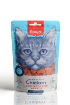 WANPY TAVUKLU&BALIKLI KALPLİ KEDİ ÖDÜL 80Gr CC-10S