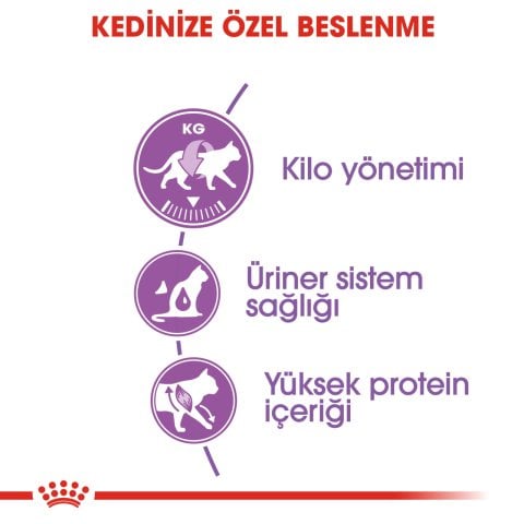 Royal Canin Kısırlaştırılmış Tavuklu Kedi Maması 4 Kg