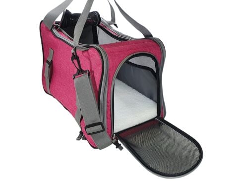 Taşıma Çantası Bone Pembe 47x24x29 Cm