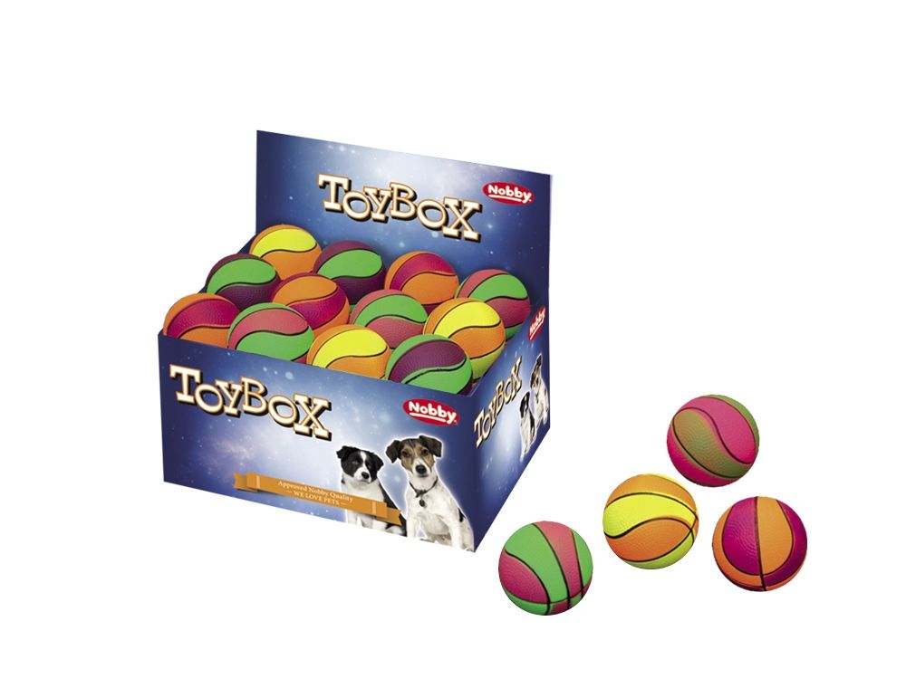 Kauçuk  Basketball Topu Tekli 6.3 Cm