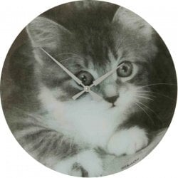 Fresco Boris The Cat Duvar Saati