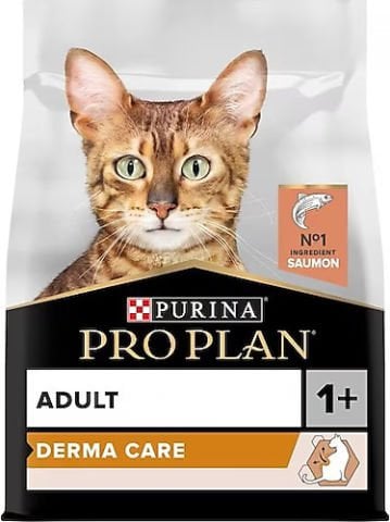 PRO PLAN® Derma Care® Yetişkin Kediler için, Zengin Somon İçeriği 1.5 Kg