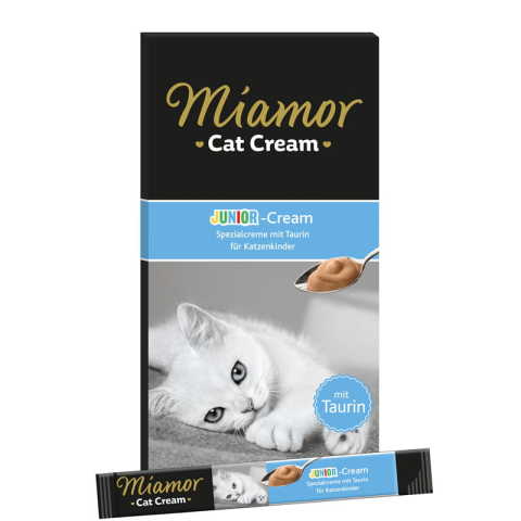 MİAMOR CREAM JUNIOR YAVRU KEDİ ÖDÜLÜ 6x15 Gr