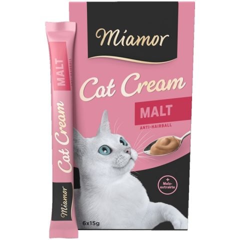 MİAMOR CREAM MALT KEDİ ÖDÜLÜ 6x15 Gr