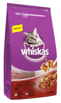 Whiskas Sığır Etli Komple Kuru Kedi Maması 14 Kg