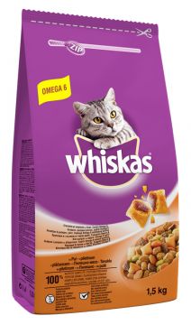 Whiskas Tavuk Sebze Ve Etli Komple Kuru Kedi Maması 14 Kg