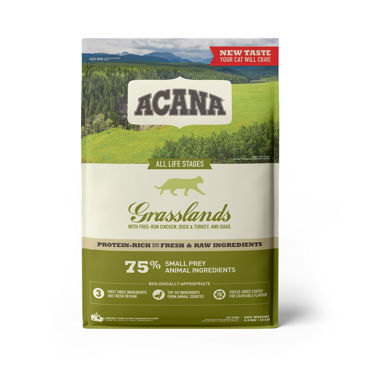 Acana Grasslands Cat 4,5 Kg