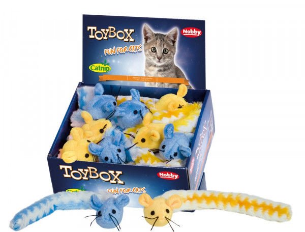 Kumaş Fare Catnipli 30 Cm Tek