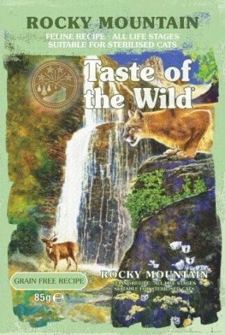 Taste of the Wild Rocky Mountain Pouch Tavuklu Yaş Kedi Maması Soslu 85 Gr