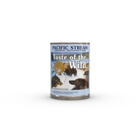 Taste of the Wild Pacific Stream Somonlu Soslu Köpek Konservesi 390 Gr