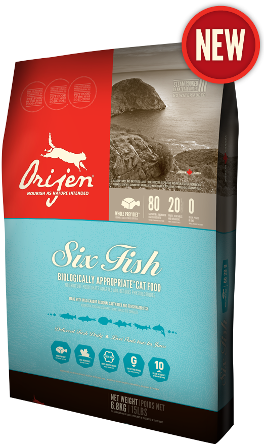Orijen Six Fish Cat 1,8 Kg
