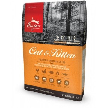Orijen Cat Kitten Tahılsız Yavru ve Yetişkin Kedi Maması 5,4 Kg