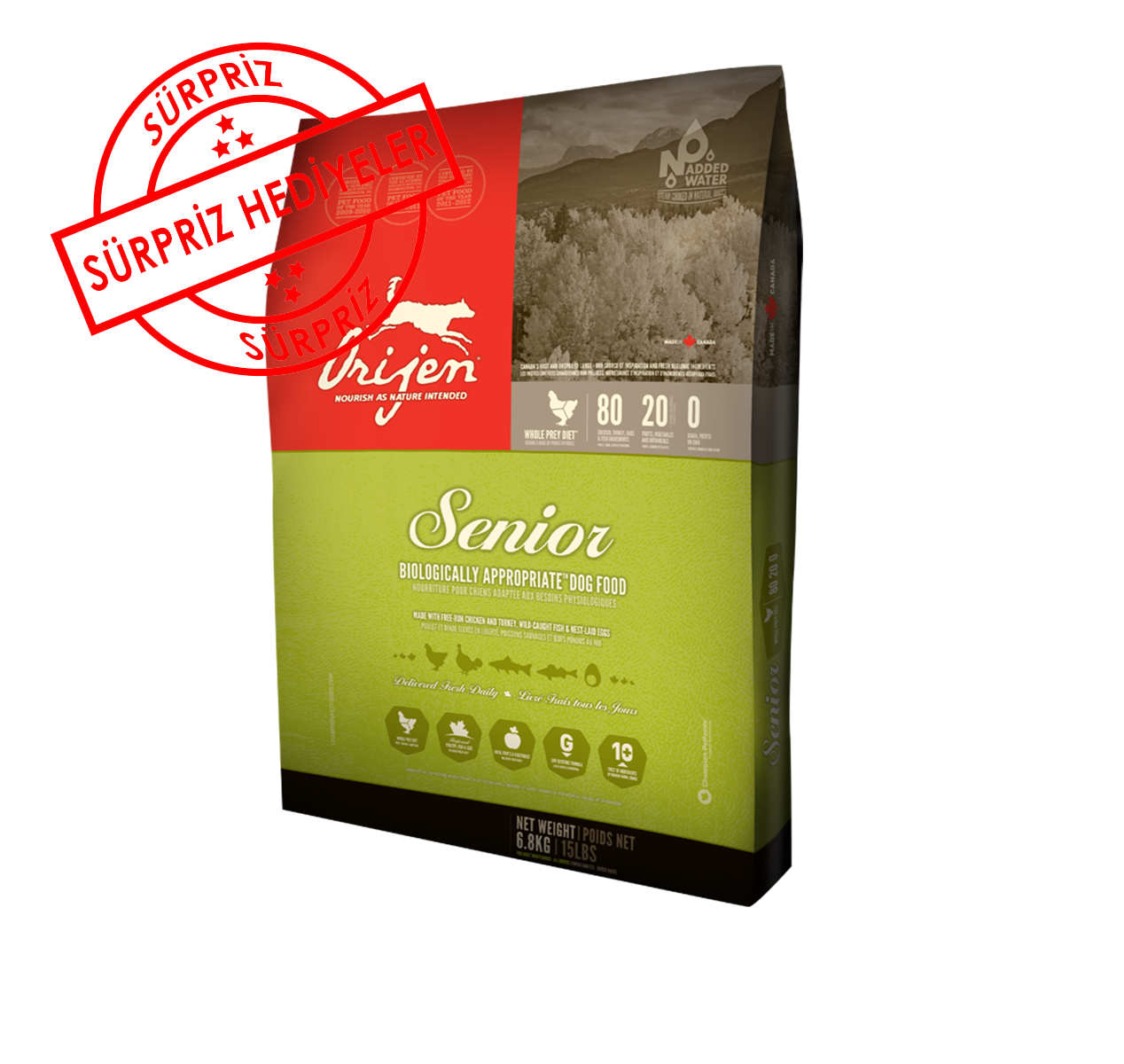 Orijen Senior Yaşlı Köpek Maması 11,4 Kg