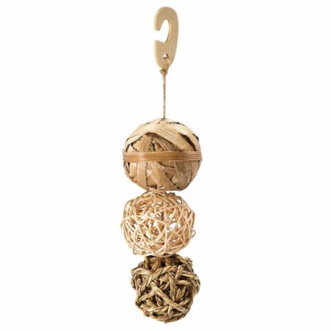 Kuş Aktivite Oyuncağı Toplar  28X Ø 7 Cm