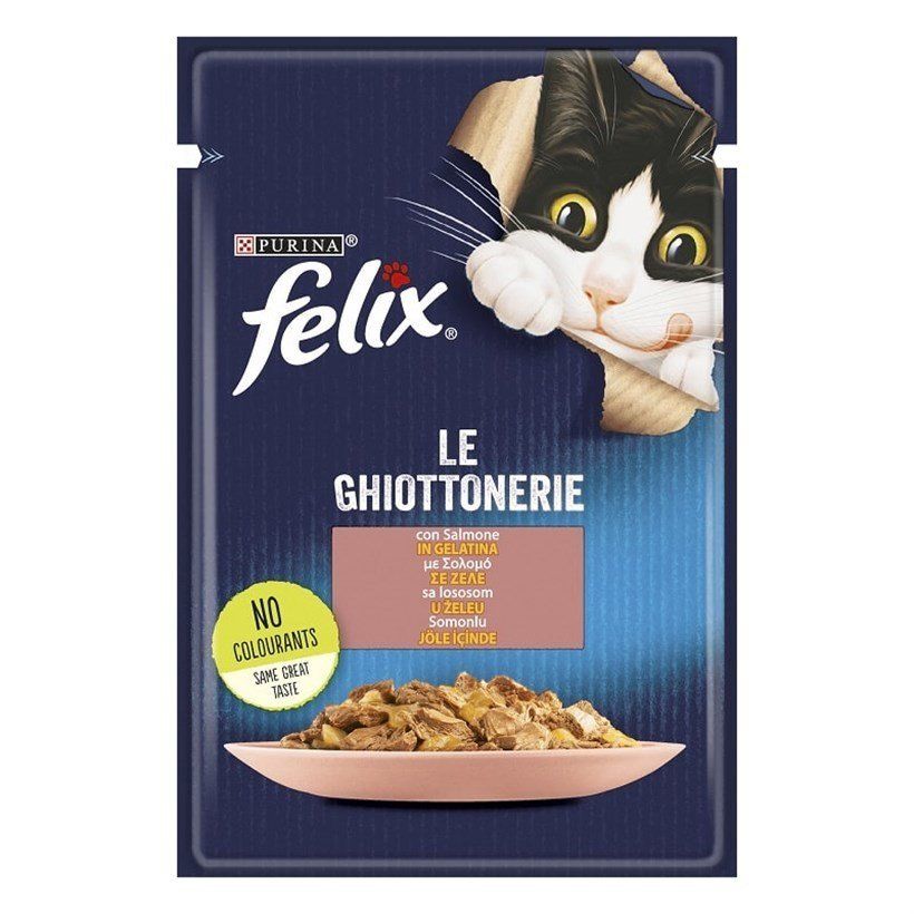 FELİX  KEDİ SOMONLU JÖLE İÇİNDE 85 GR 26\'LI PAKET