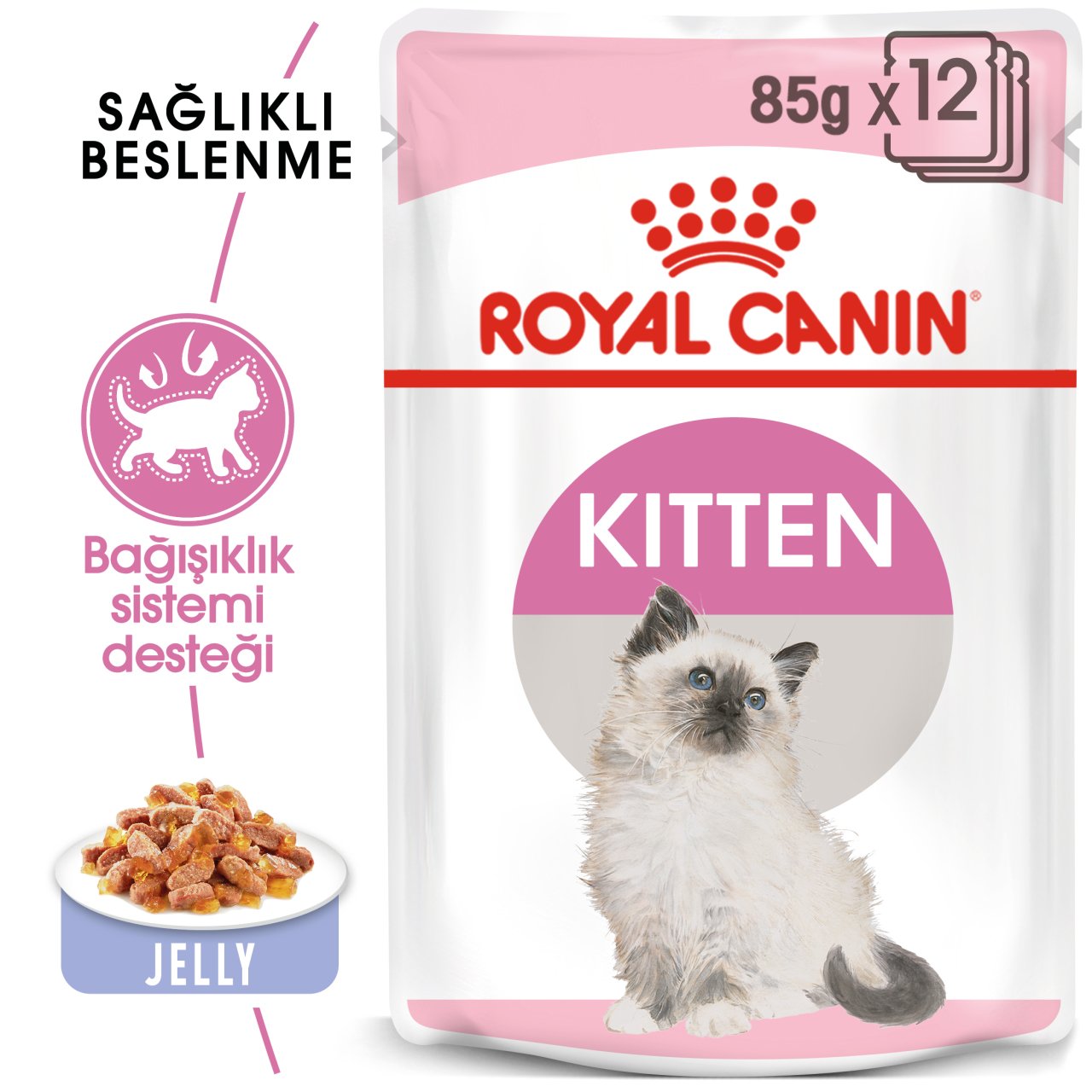 Royal Canin Kitten  Jelly 85 Gr