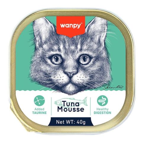 WANPY KEDİ TON BALIKLI 40 GR YAŞ MAMA