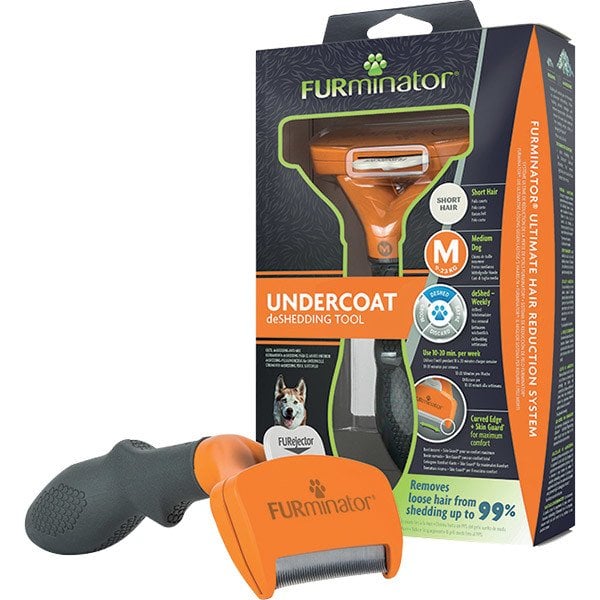 Furminator Kısa Tüylü Orta  Köpek Tarağı
