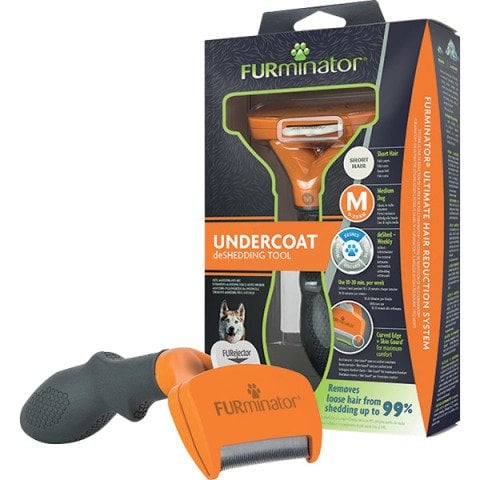 Furminator Kısa Tüylü Orta  Köpek Tarağı