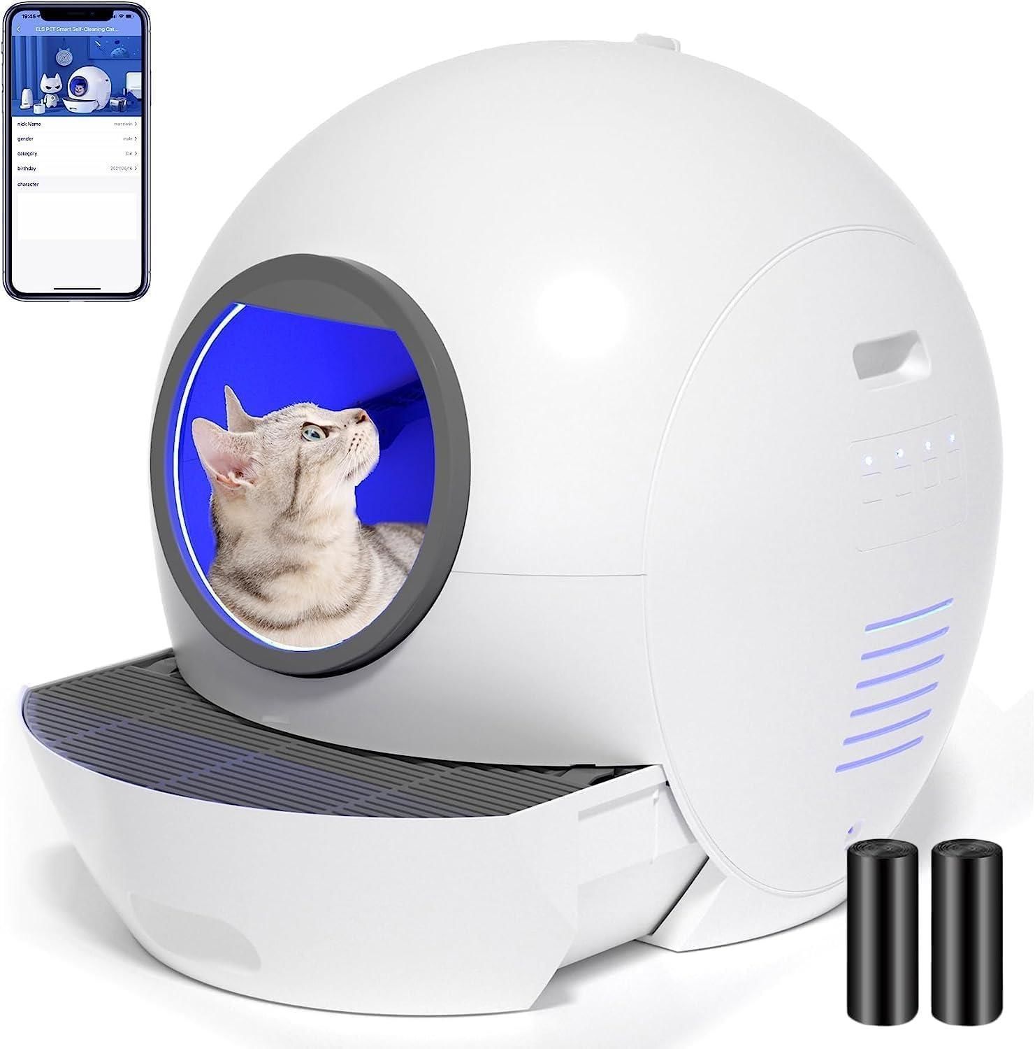 ELS Pet Otomatik Smart Pro Akıllı Kedi Tuvaleti