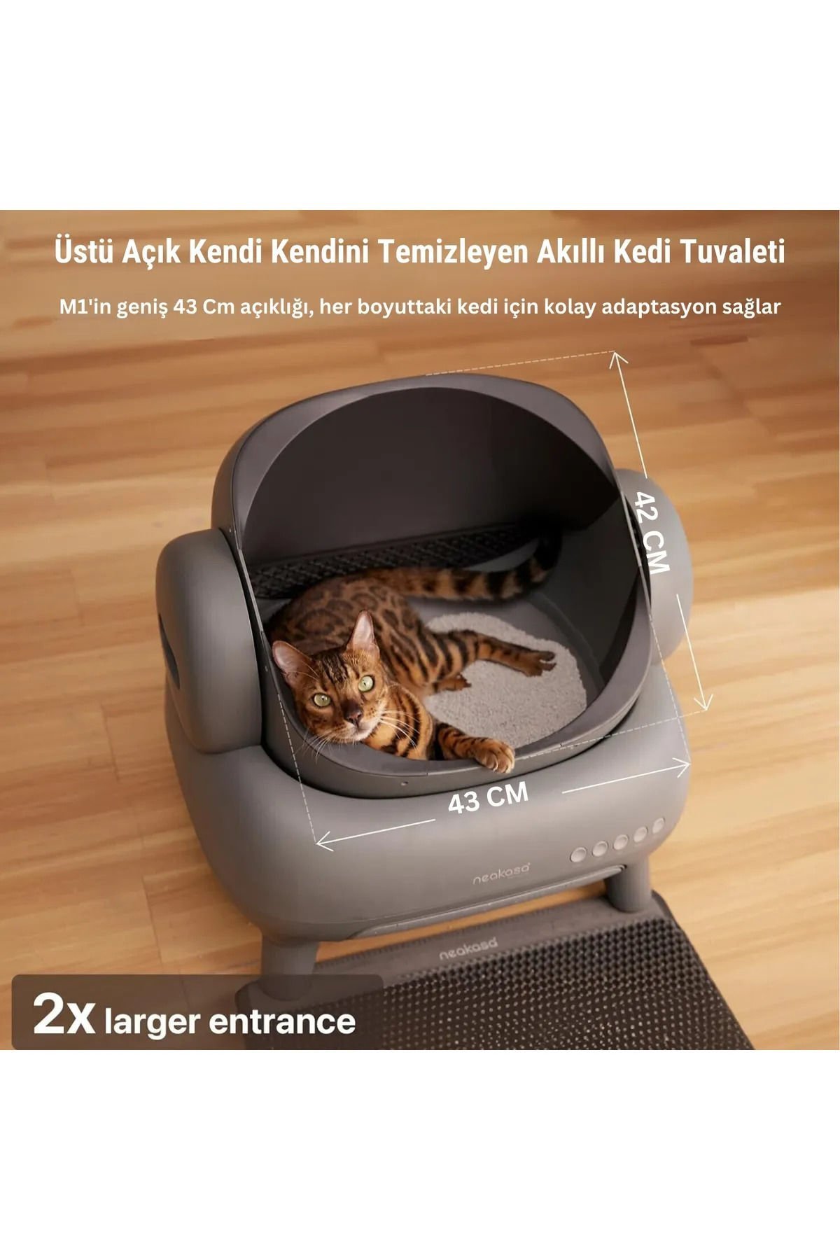 Neakasa Üstü Açık Akıllı Tuvalet