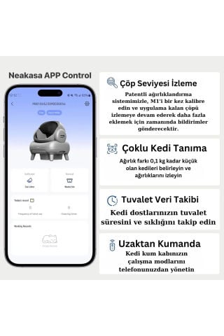 Neakasa Üstü Açık Akıllı Tuvalet