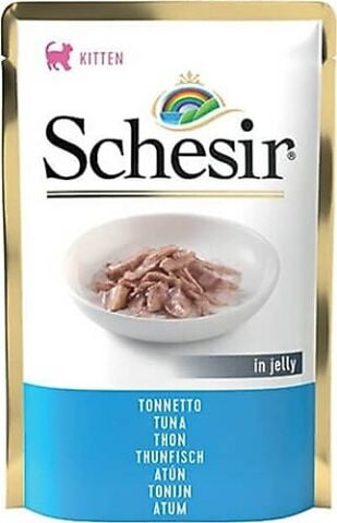 Schesir Jelly Ton Balıklı Pouch Yavru Kedi Konservesi 85 Gr